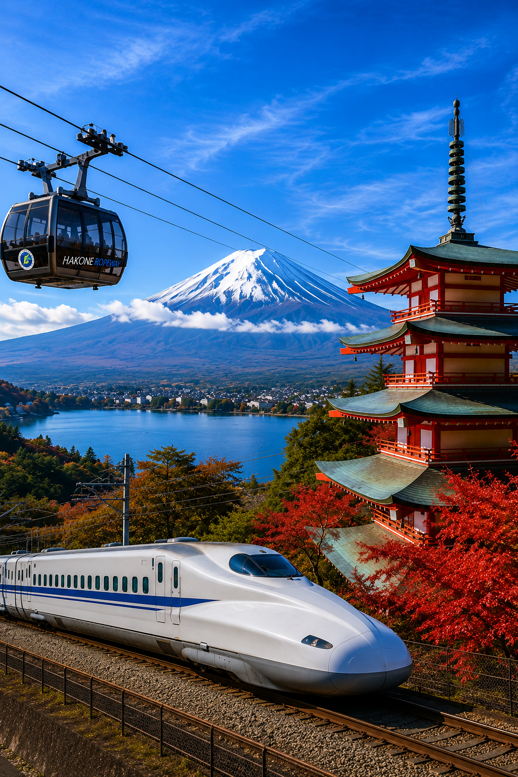 Mount Fuji and Hakone day tour from Tokyo