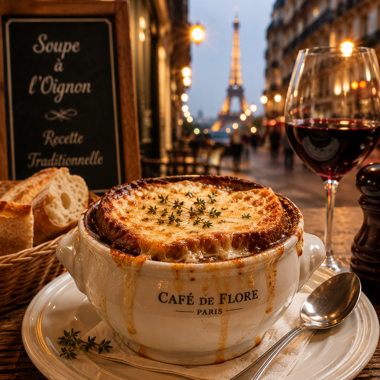 French onion soup