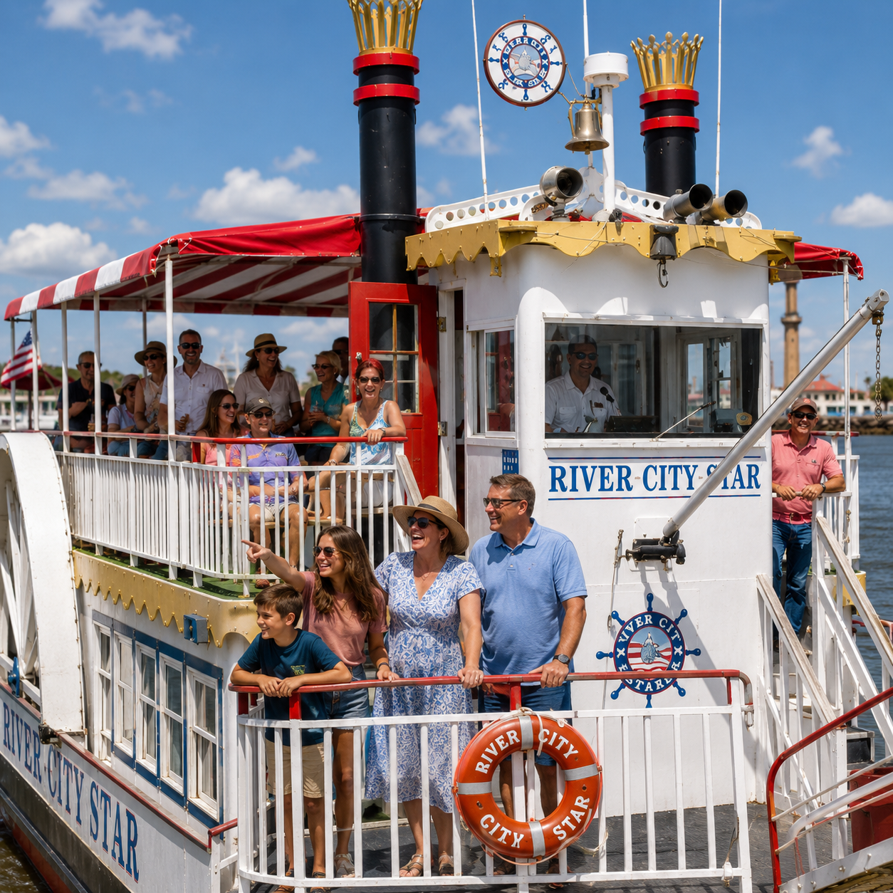 Galveston Bay river boat experience