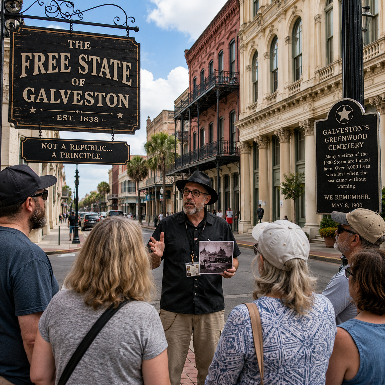 Galveston sightseeing tour