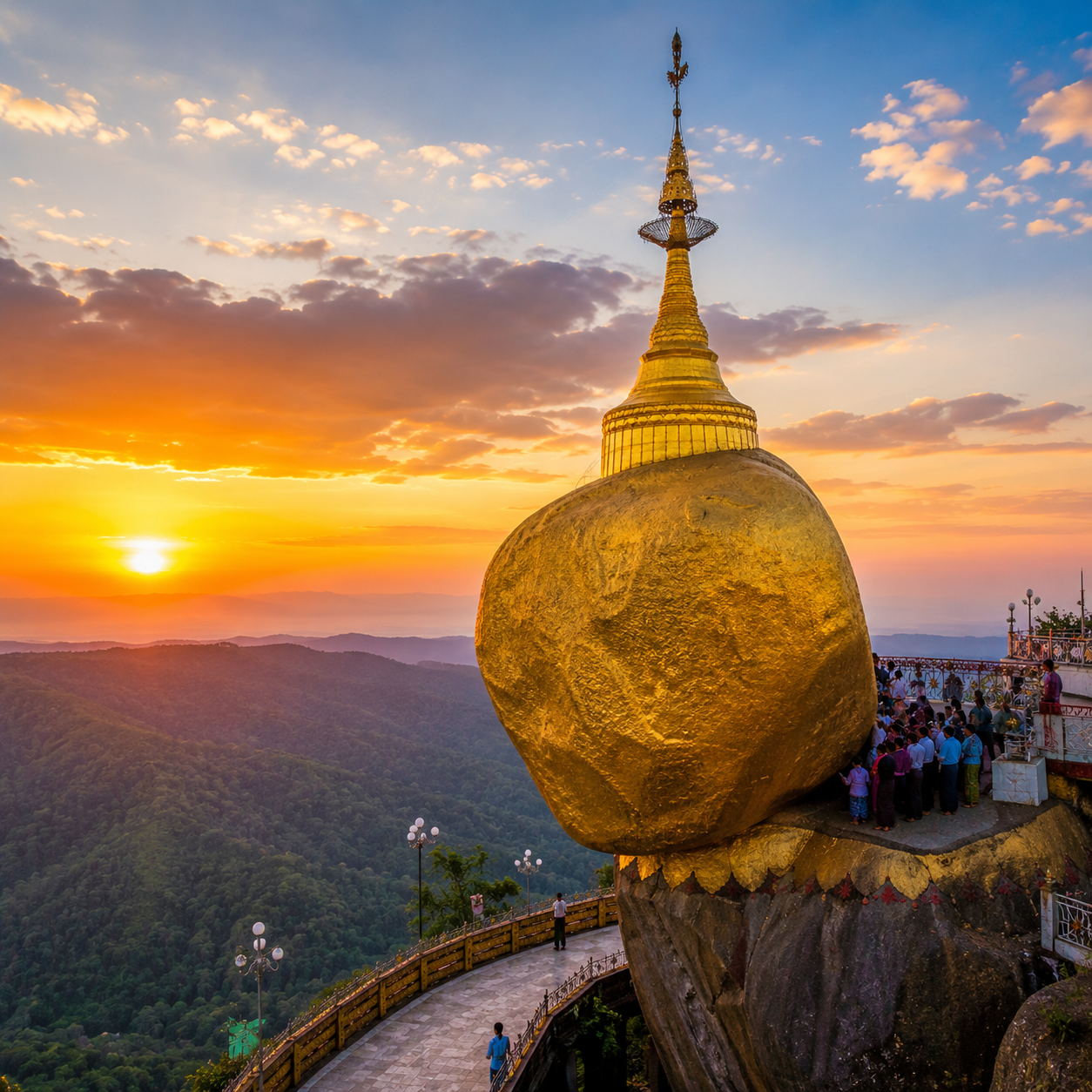Golden Rock Day Trip Myanmar