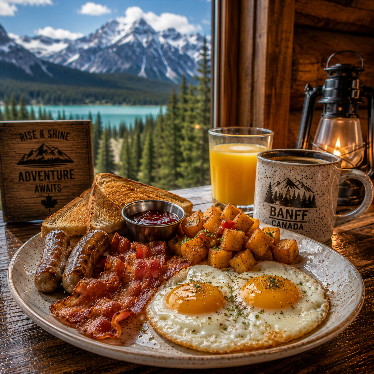 Hearty Breakfasts in Banff