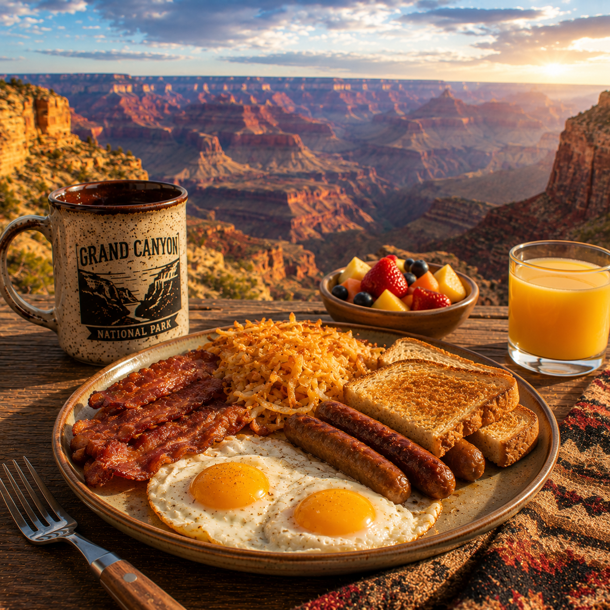 Hearty Breakfasts near the Grand Canyon