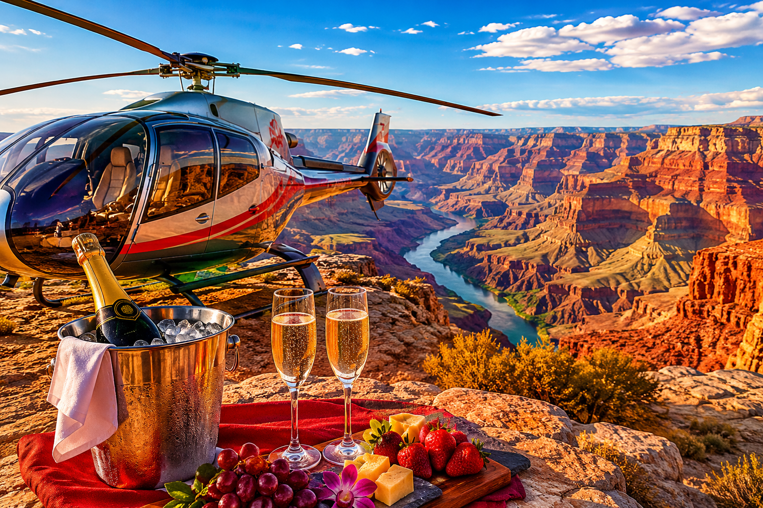 Grand Canyon helicopter tour from Las Vegas