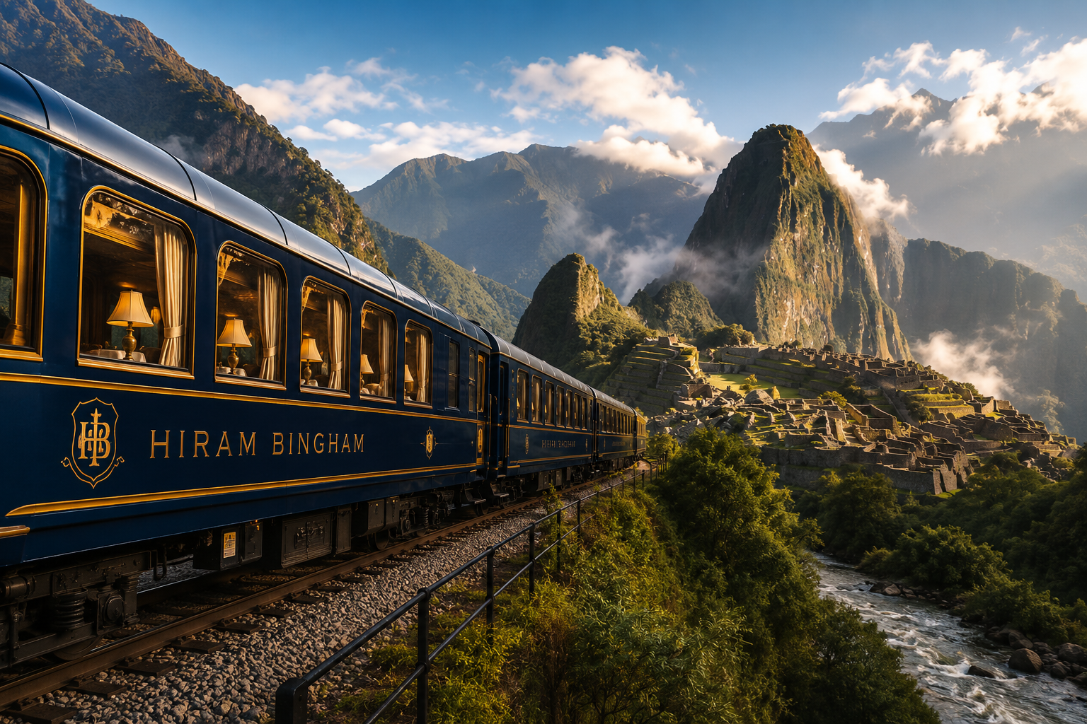 Luxury Hiram Bingham Train to Machu Picchu