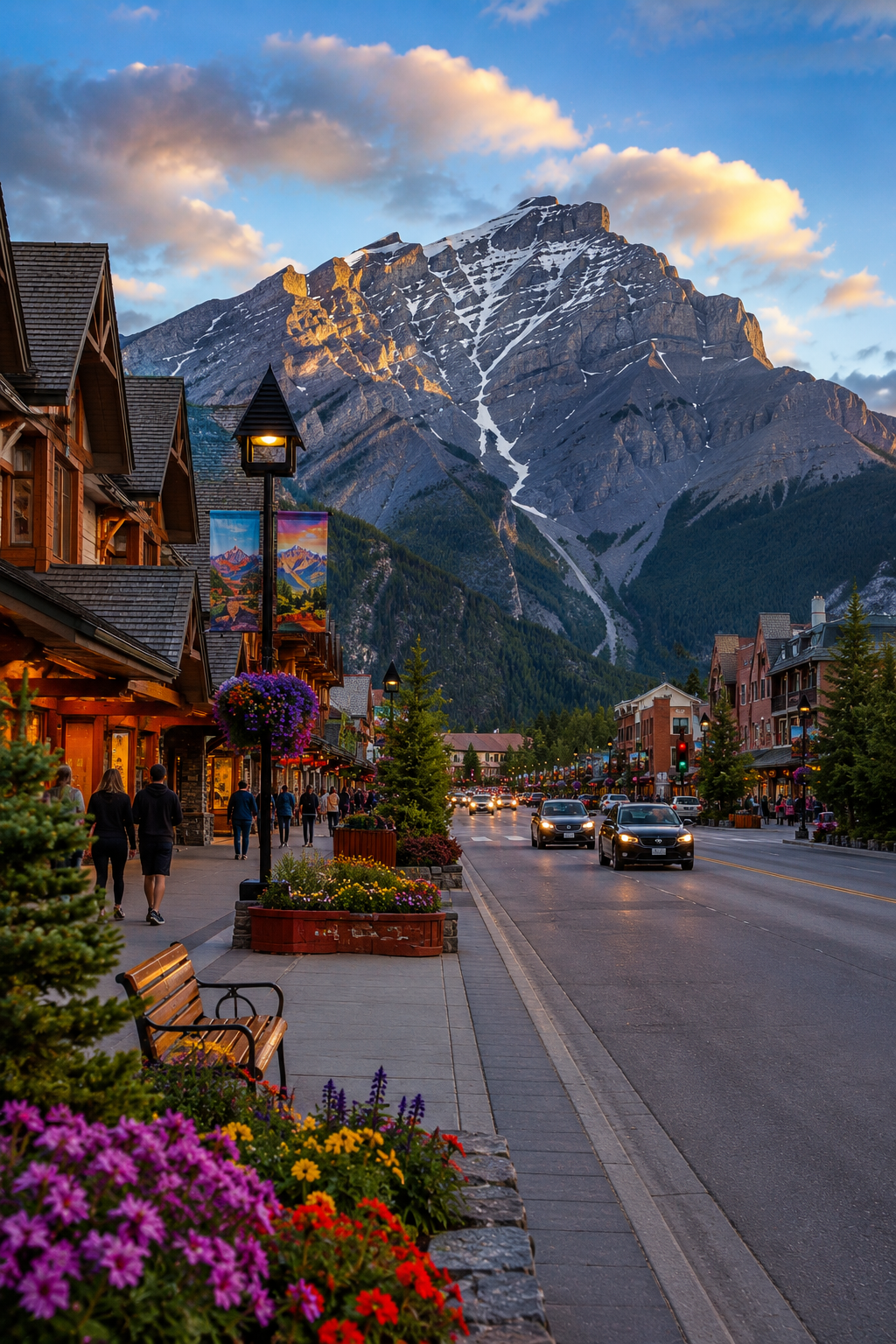 Banff town