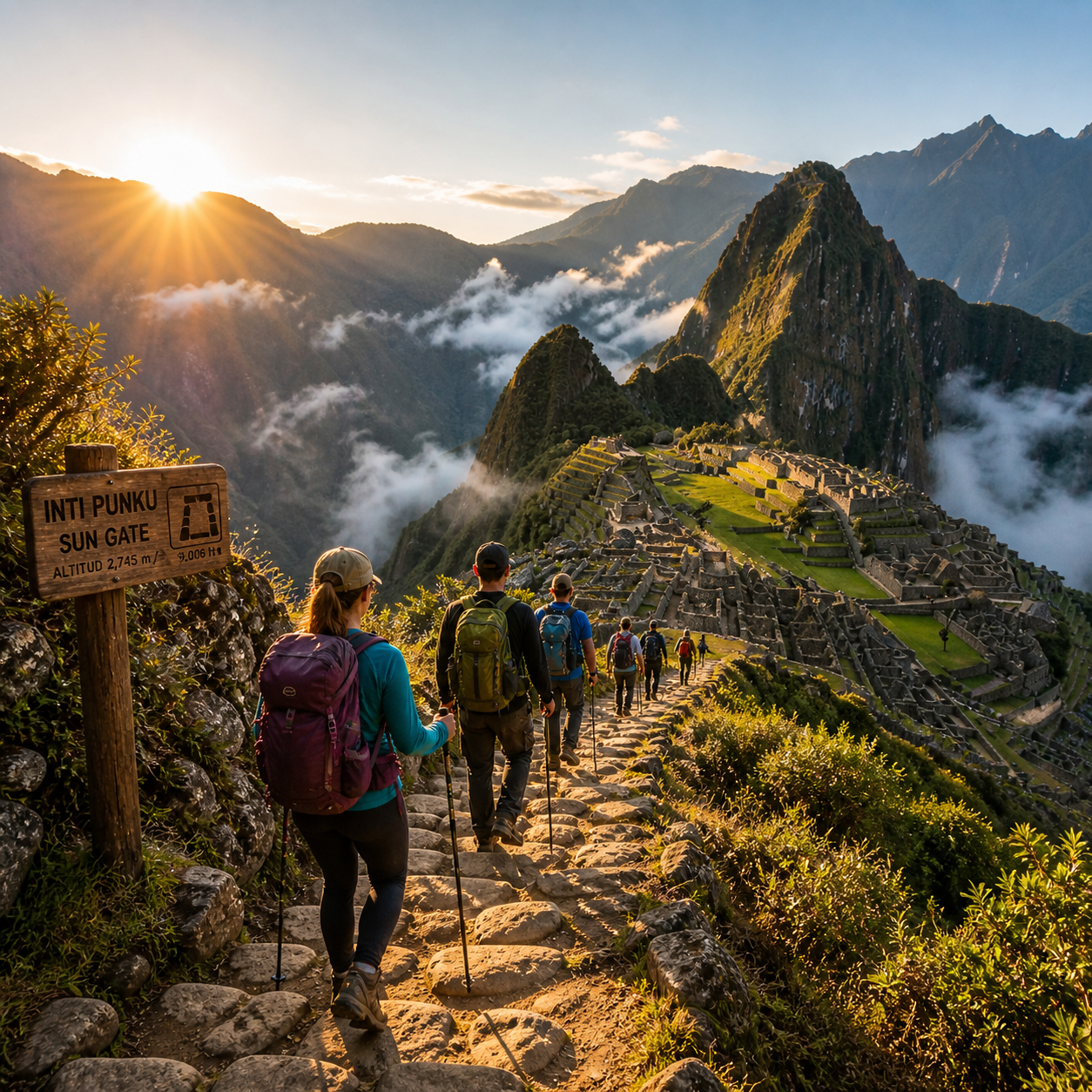 4 day Inca Trail trek to Machu Picchu
