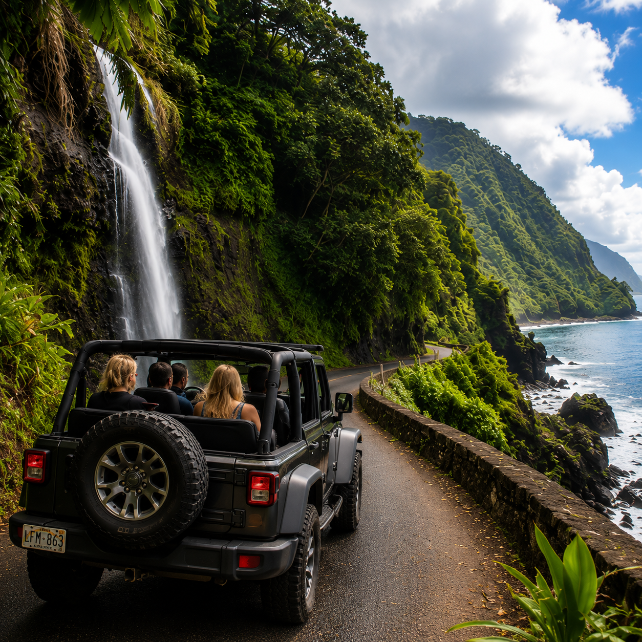 Road to Hana Private Jeep Tour