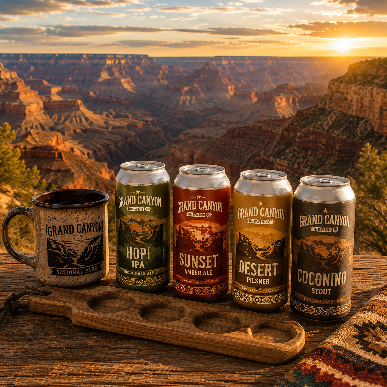 Local Craft Beer at the Grand Canyon