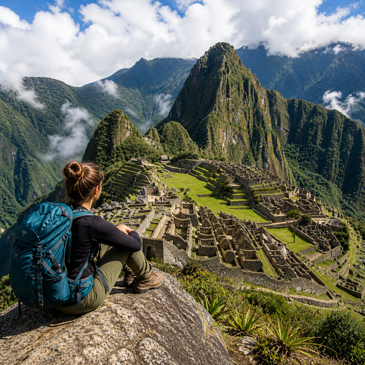Machu Picchu with Huayna Picchu hike ticket