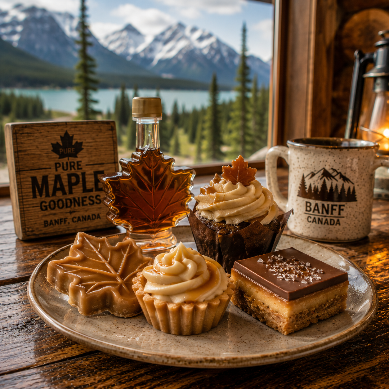 Maple Desserts in Banff