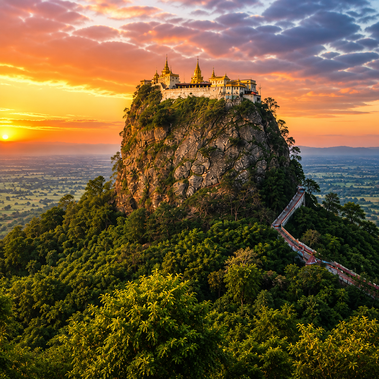 Bagan and Mount Popa Private Tour