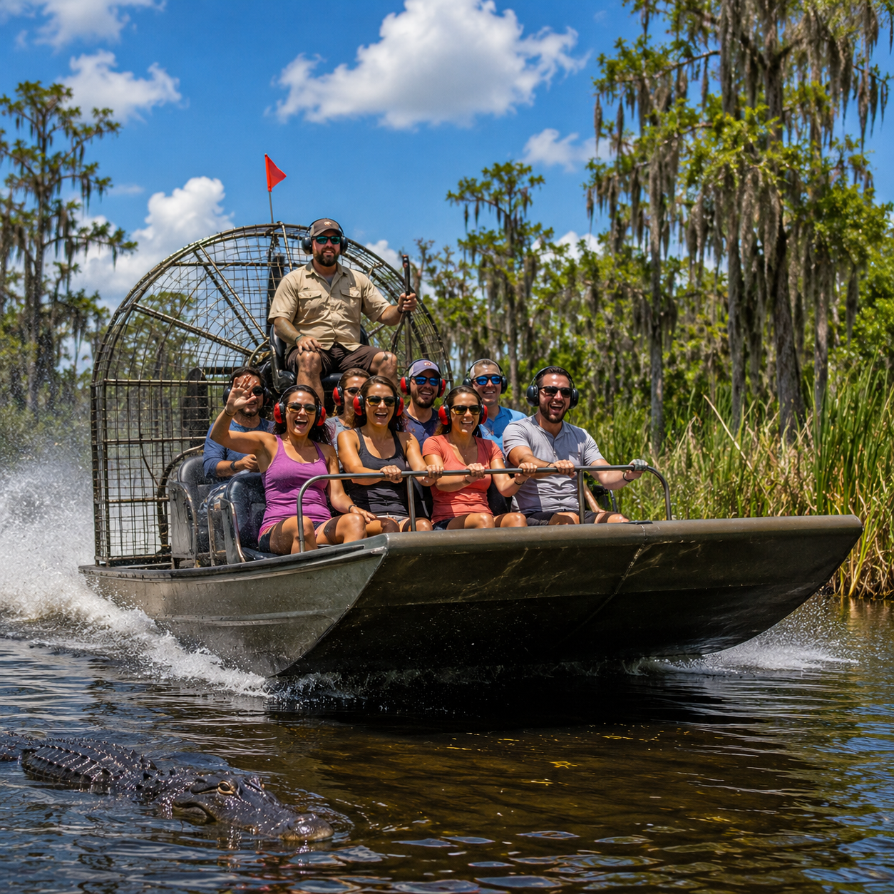 New Orleans airboat ride