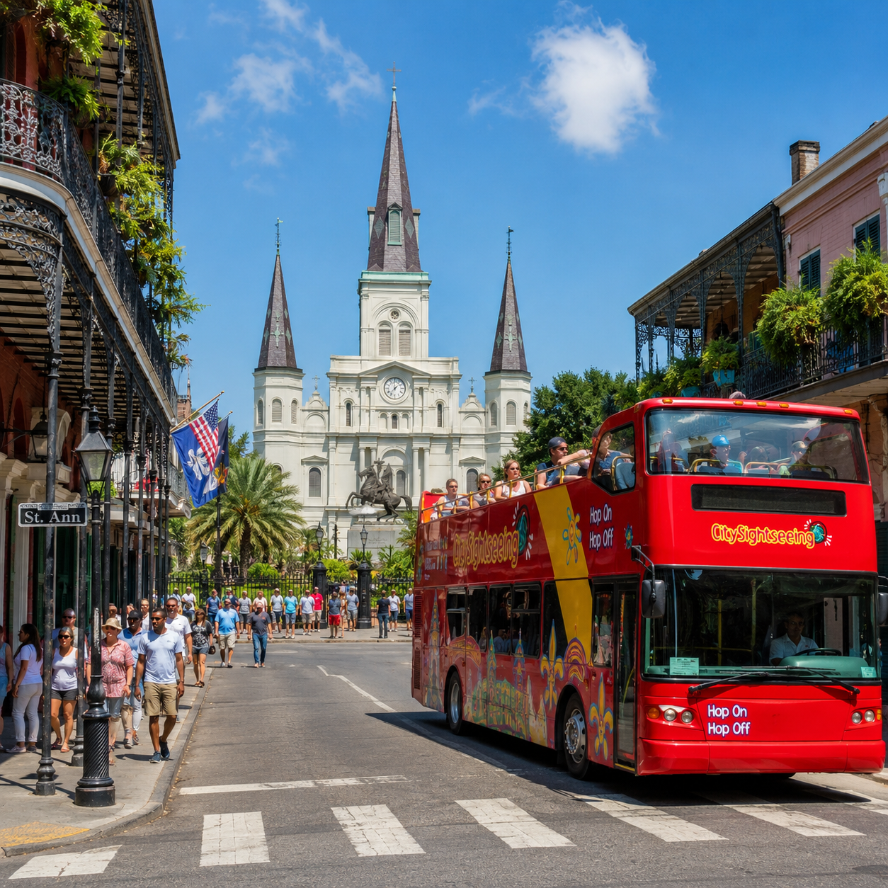 New Orleans city sightseeing tour