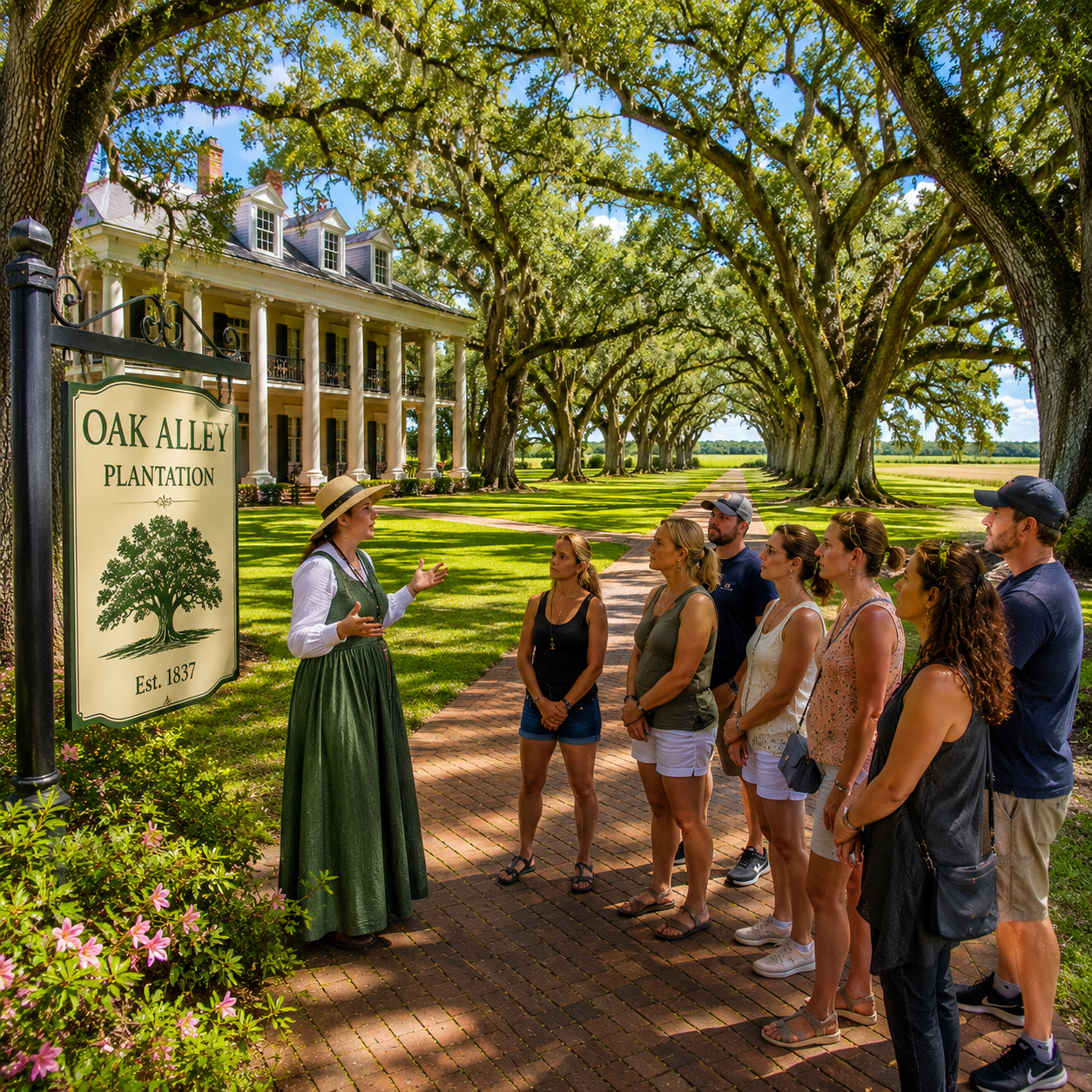 Oak Alley Plantation tour from New Orleans