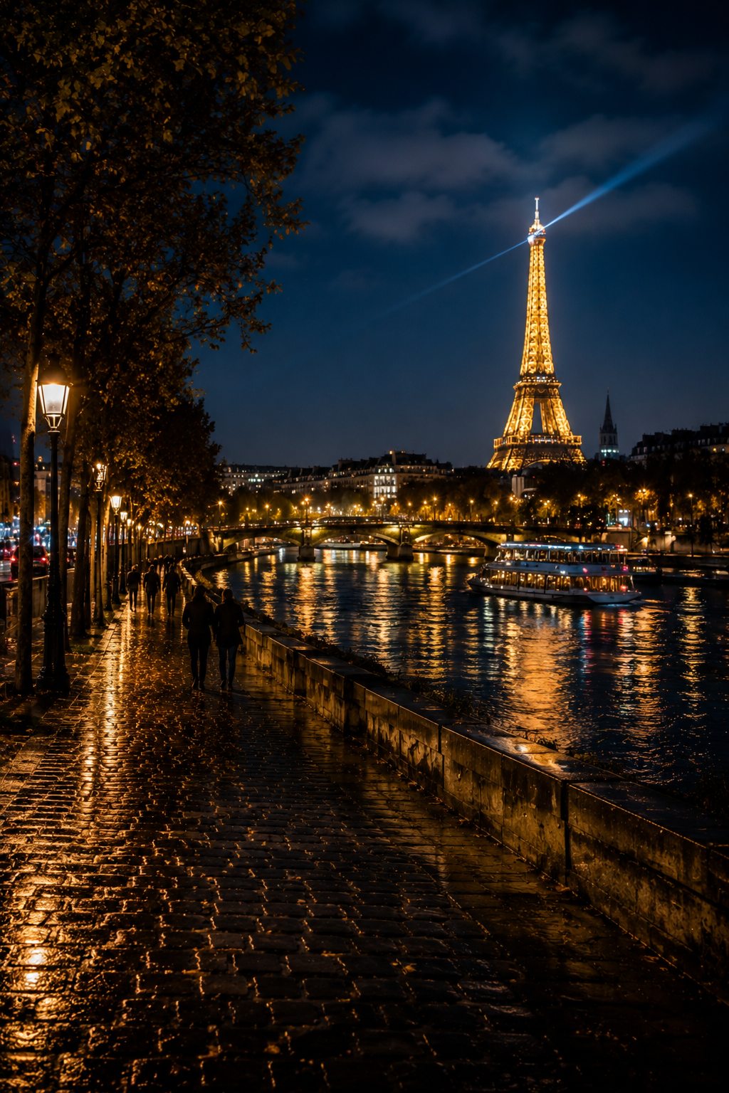 Paris at night