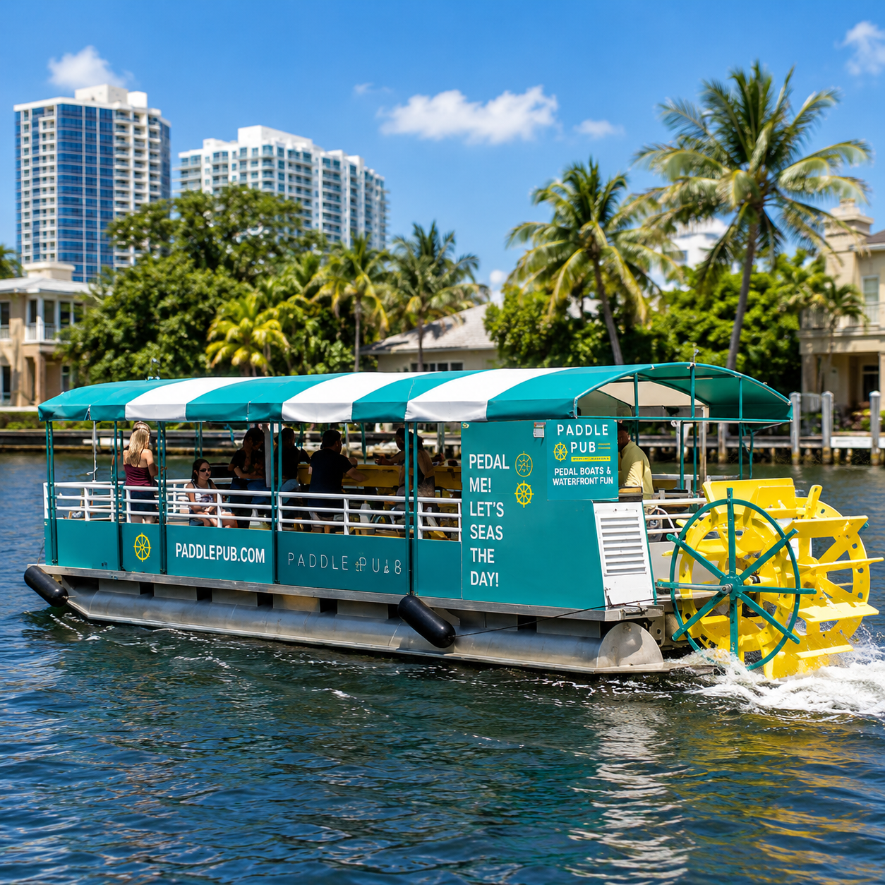 Fort Lauderdale pedal party boat