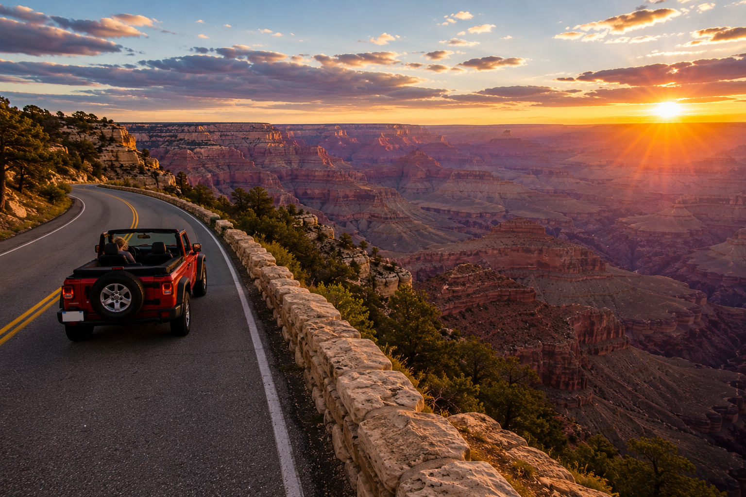 Grand Canyon scenic drive