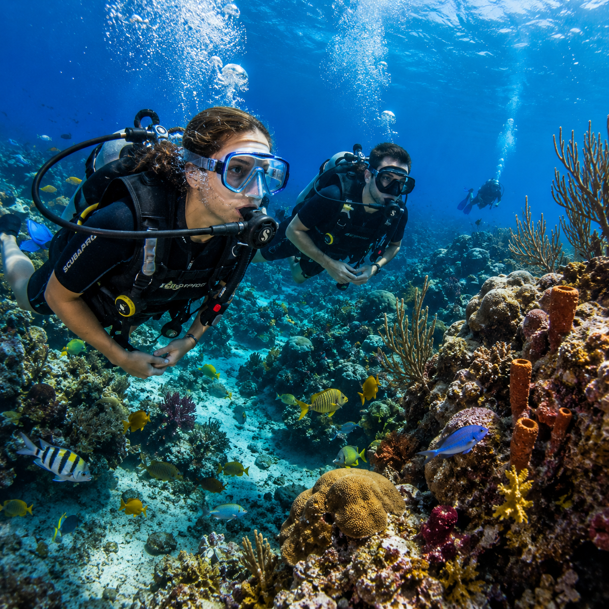 Scuba Diving in Paradise Reef