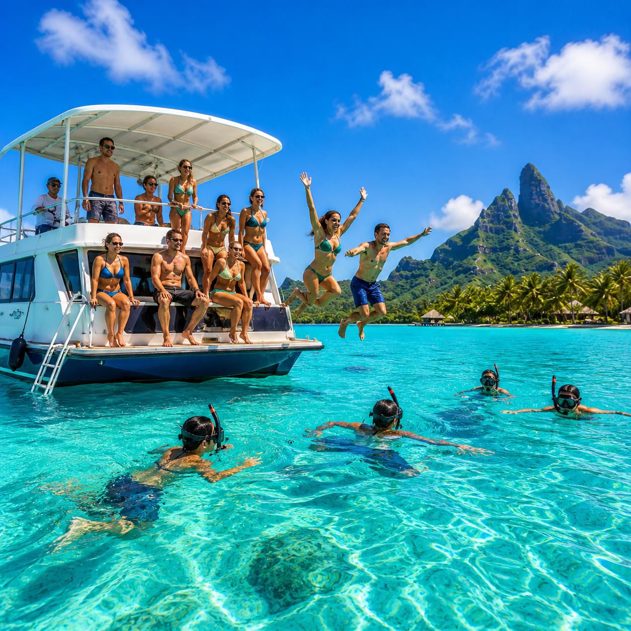 Bora Bora half day snorkeling tour