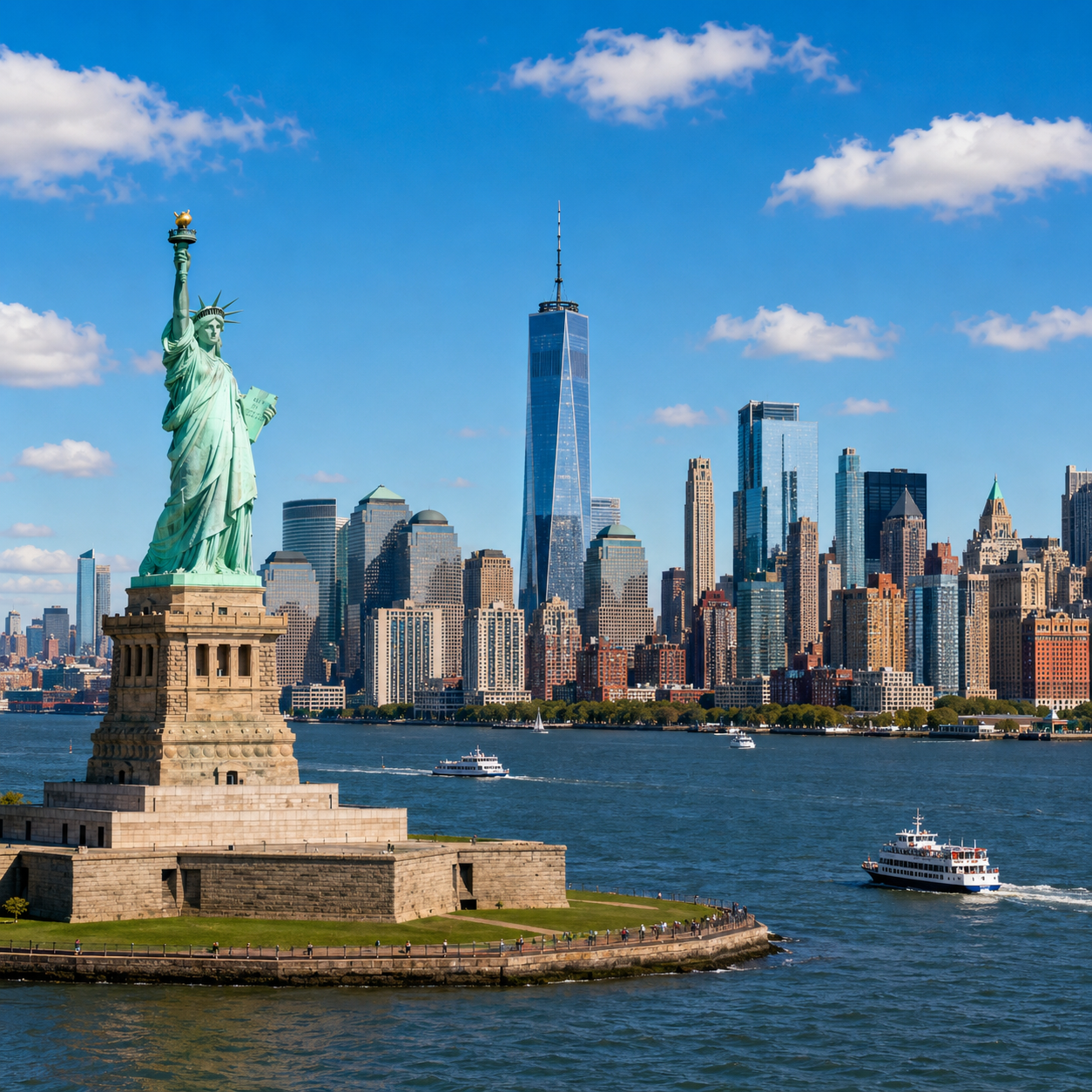 Statue of Liberty Ellis Island and 911 Memorial tour