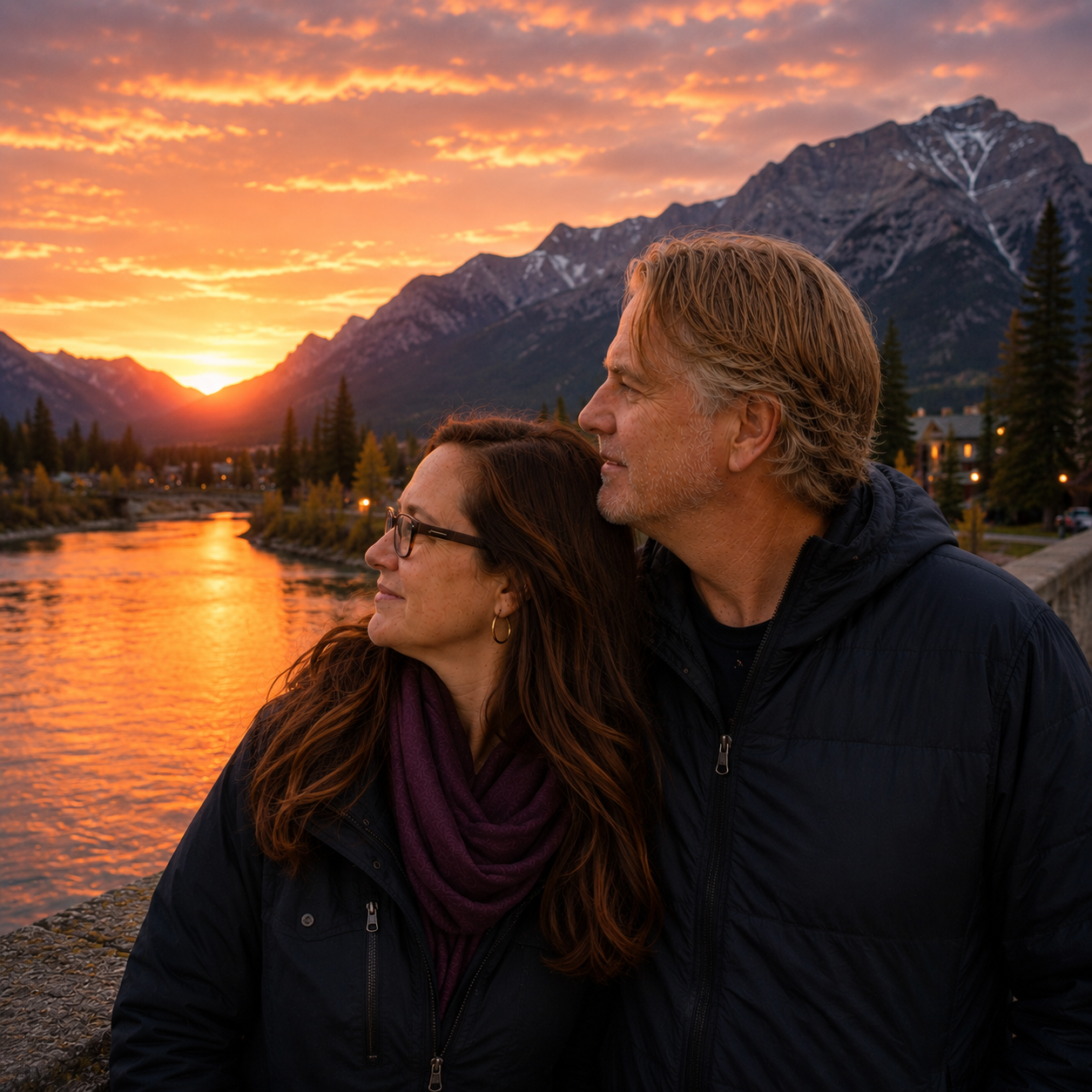 Banff sunset