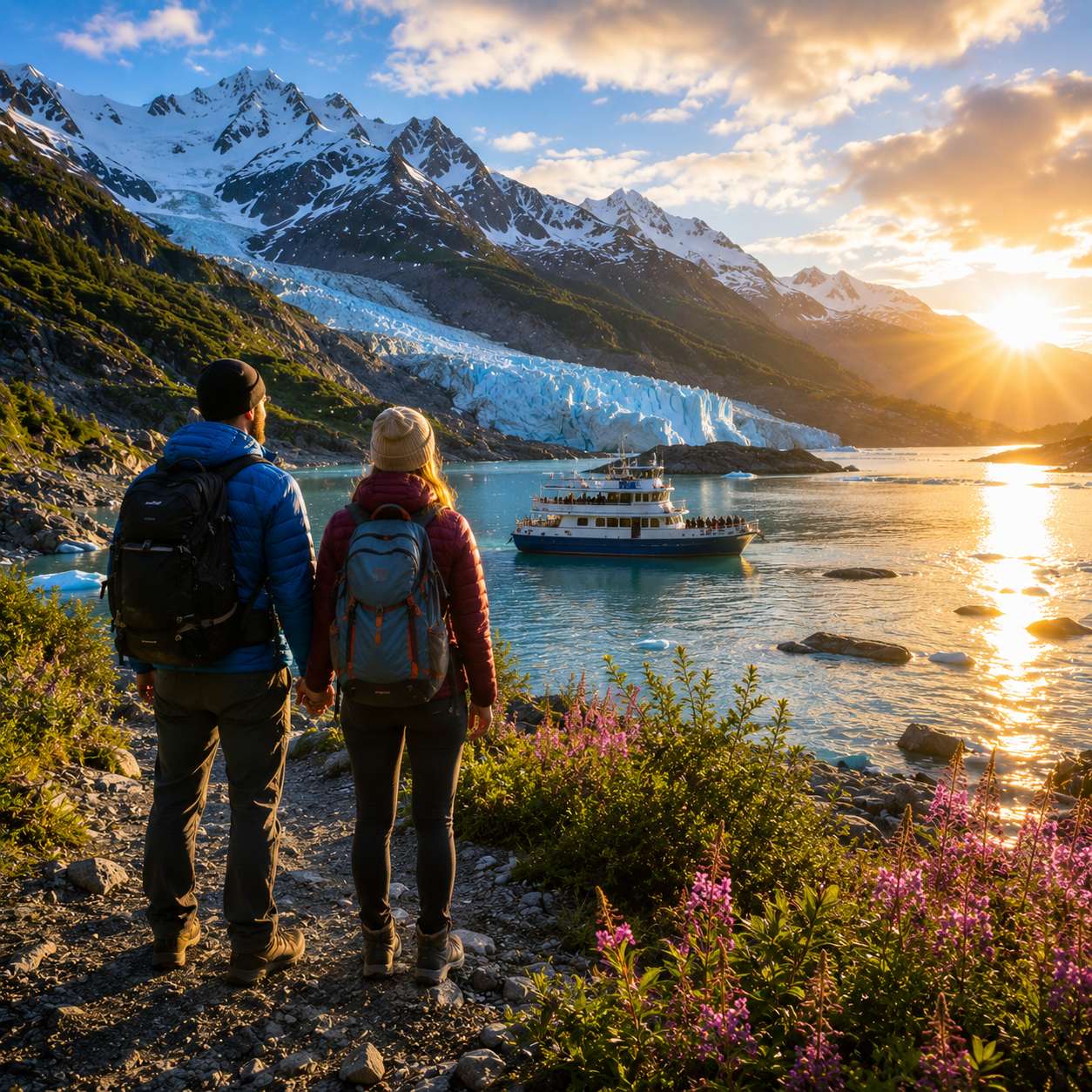 Taku Glacier helicopter and airboat adventure