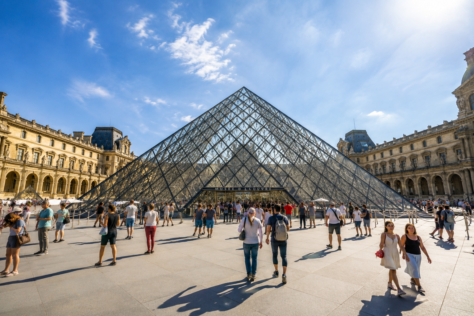 The Louvre Museum in Paris