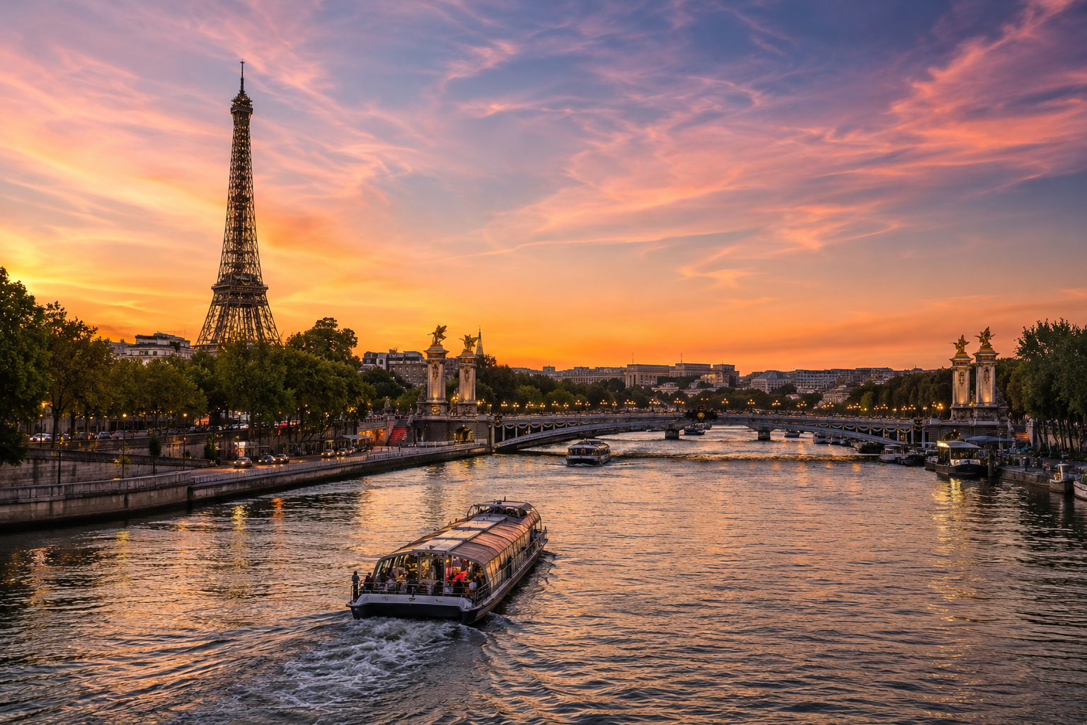 Seine River in Paris