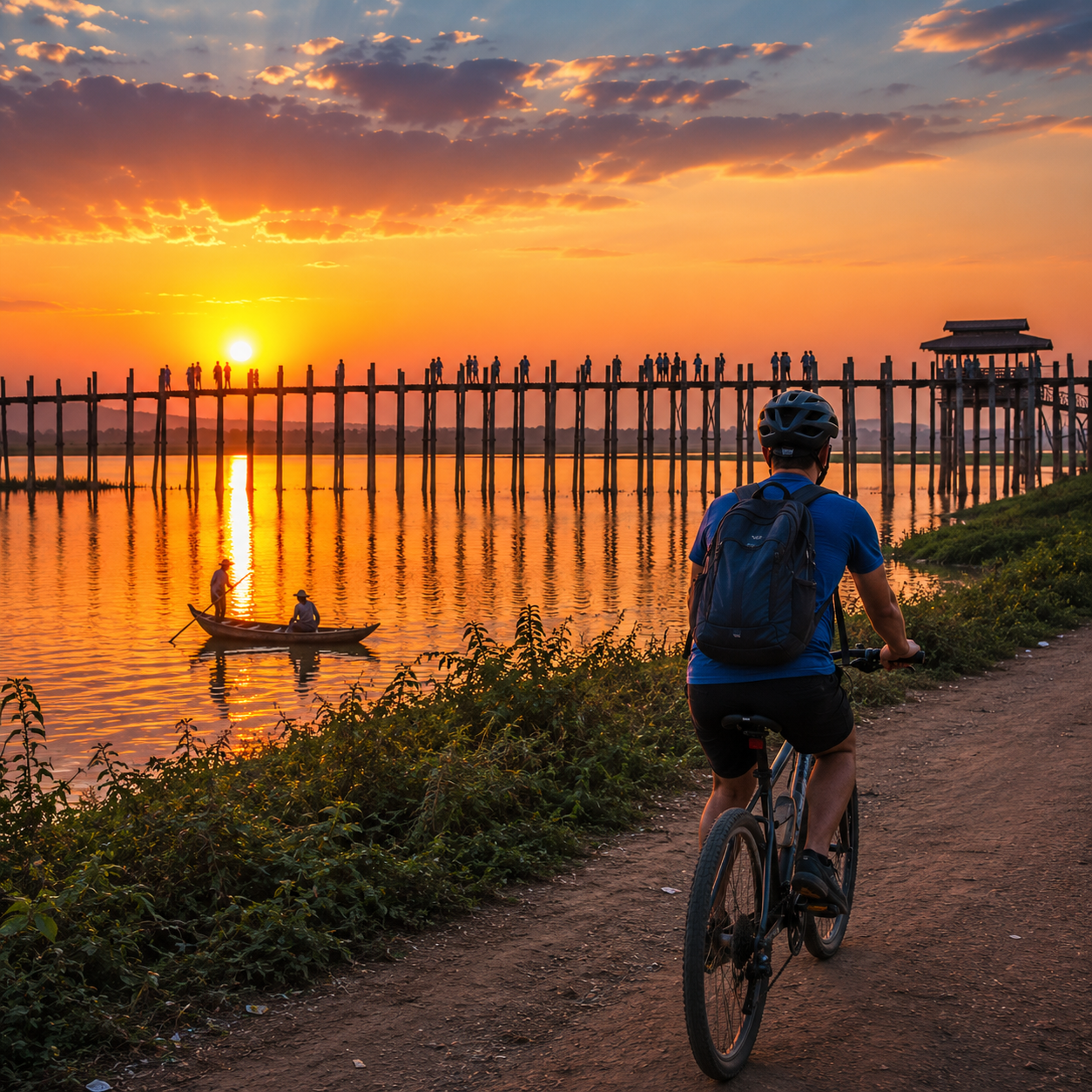 U Bein Bridge Sunset Tour