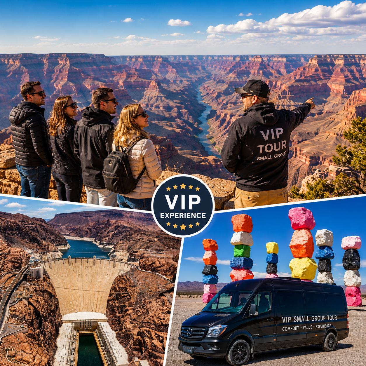 Red Rock Canyon and Seven Magic Mountains tour from Las Vegas