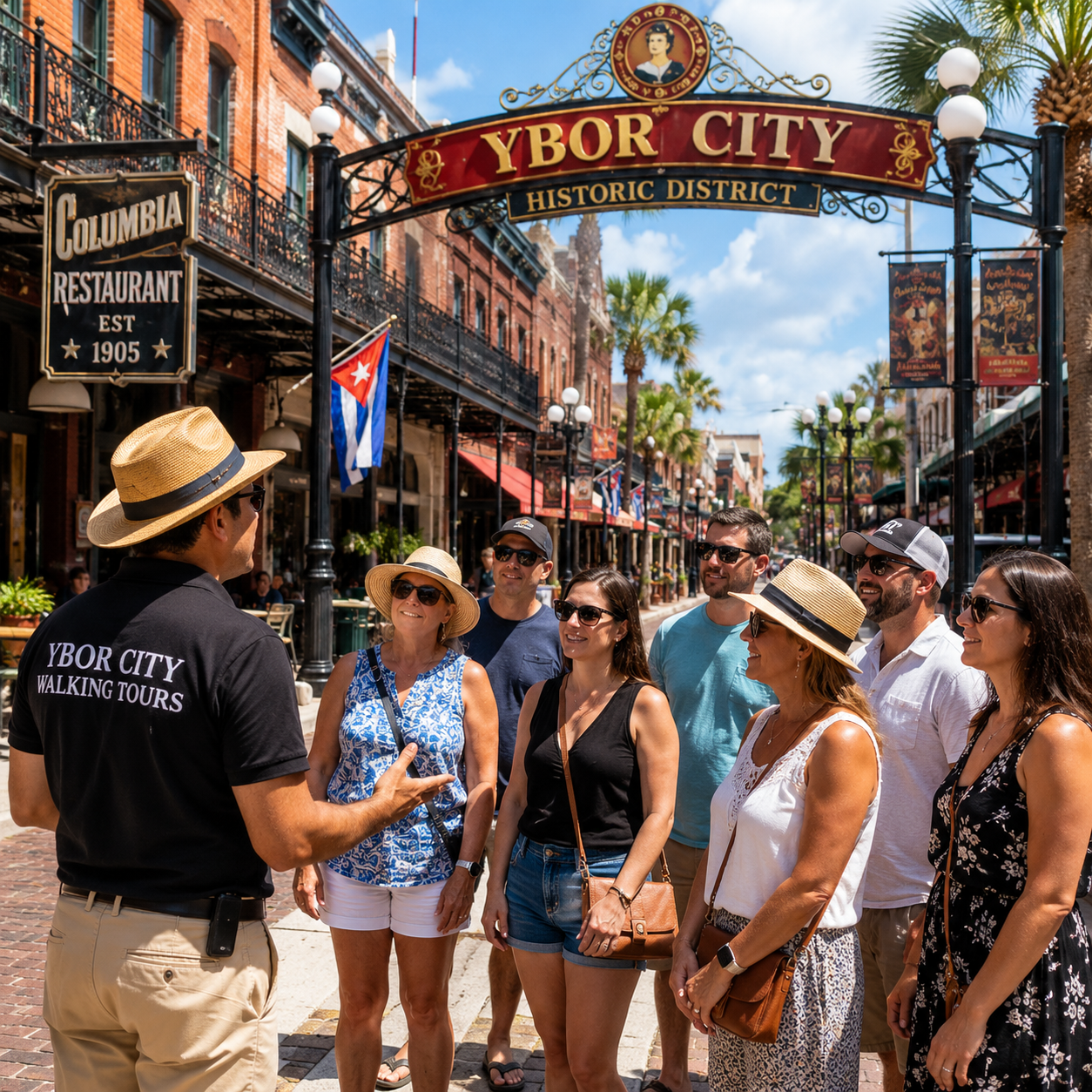 Ybor City historic walking tour Tampa