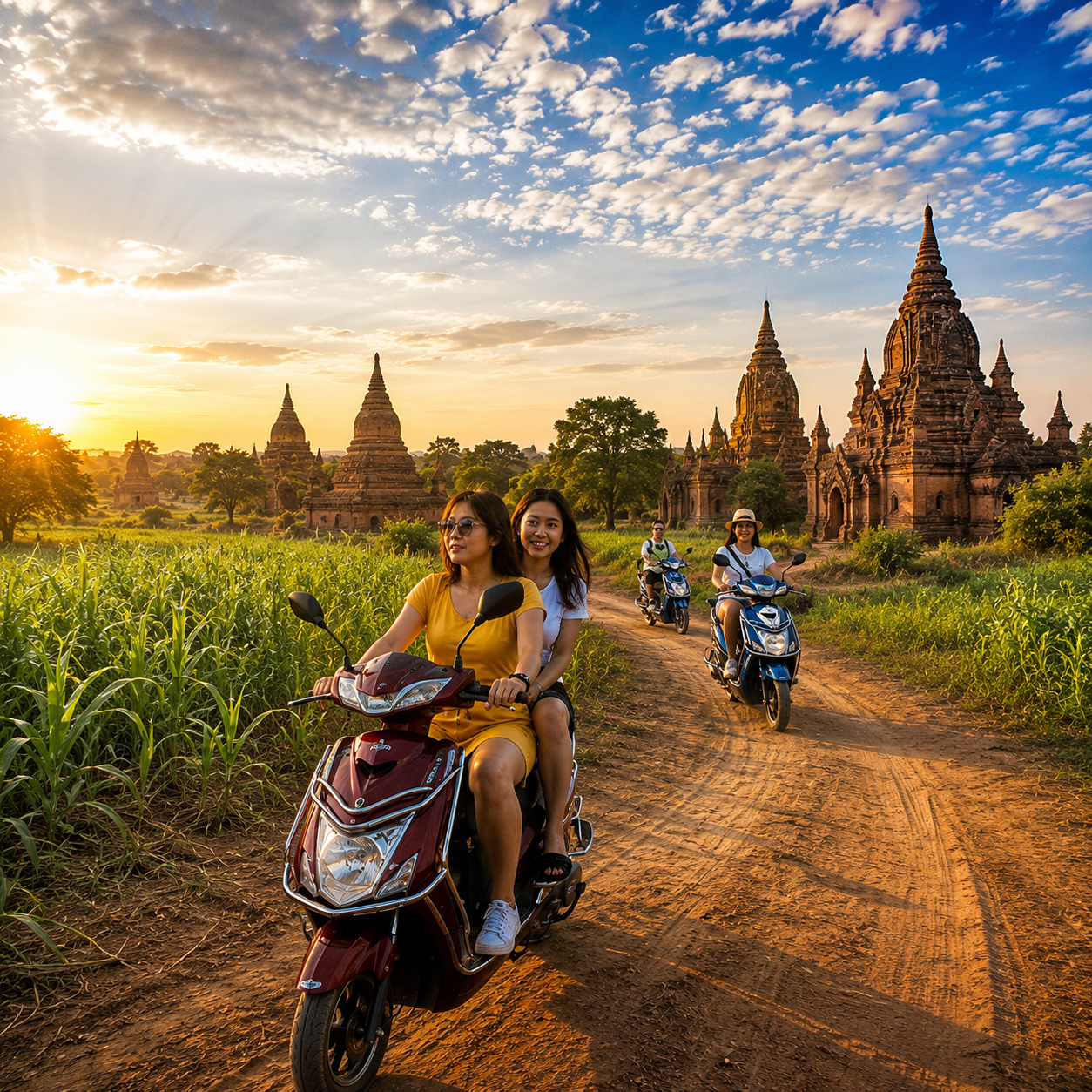 Bagan By Bike Tour