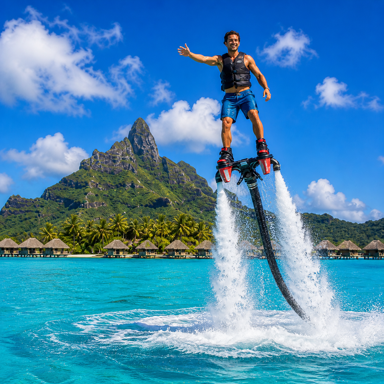 Bora Bora flyboard experience