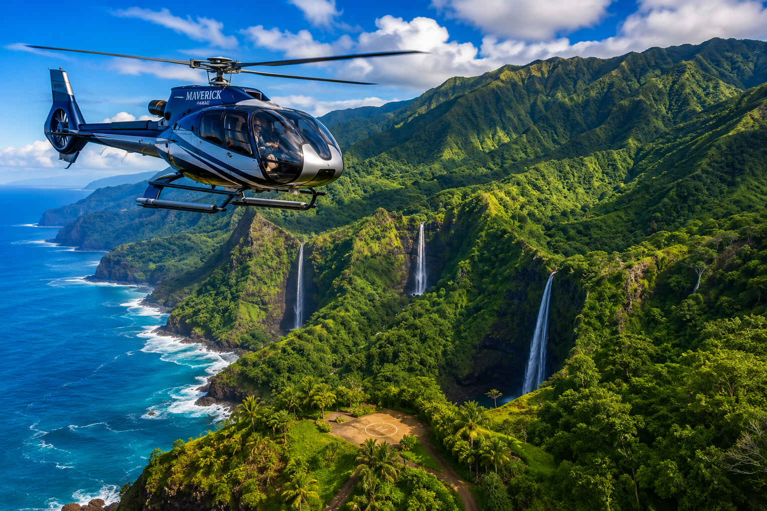 Hana Rainforest Helicopter Tour Maui
