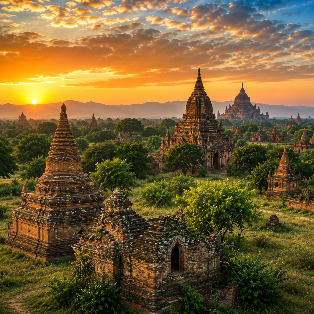 Lost Temples of Bagan Tour