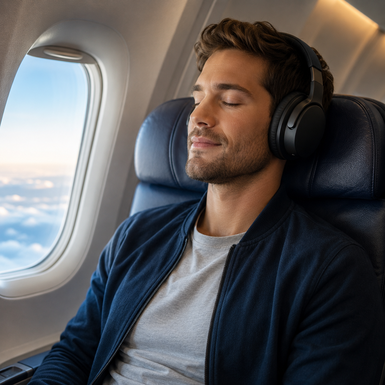 Noise-canceling headphones