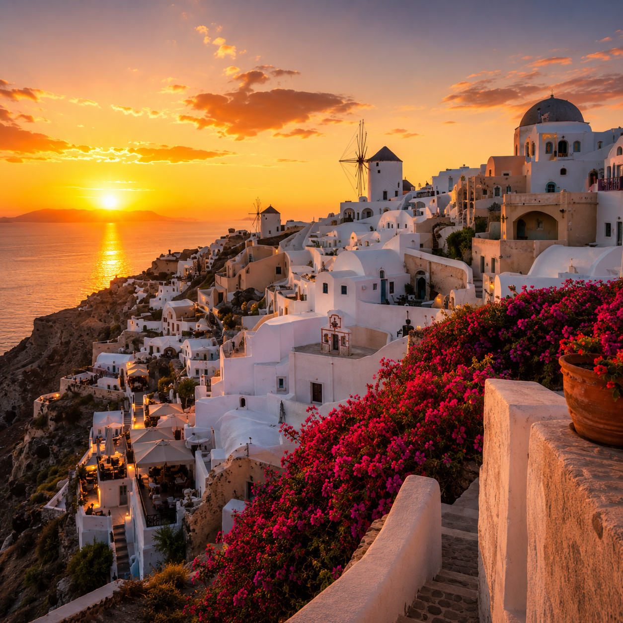 Oia sunset and villages tour