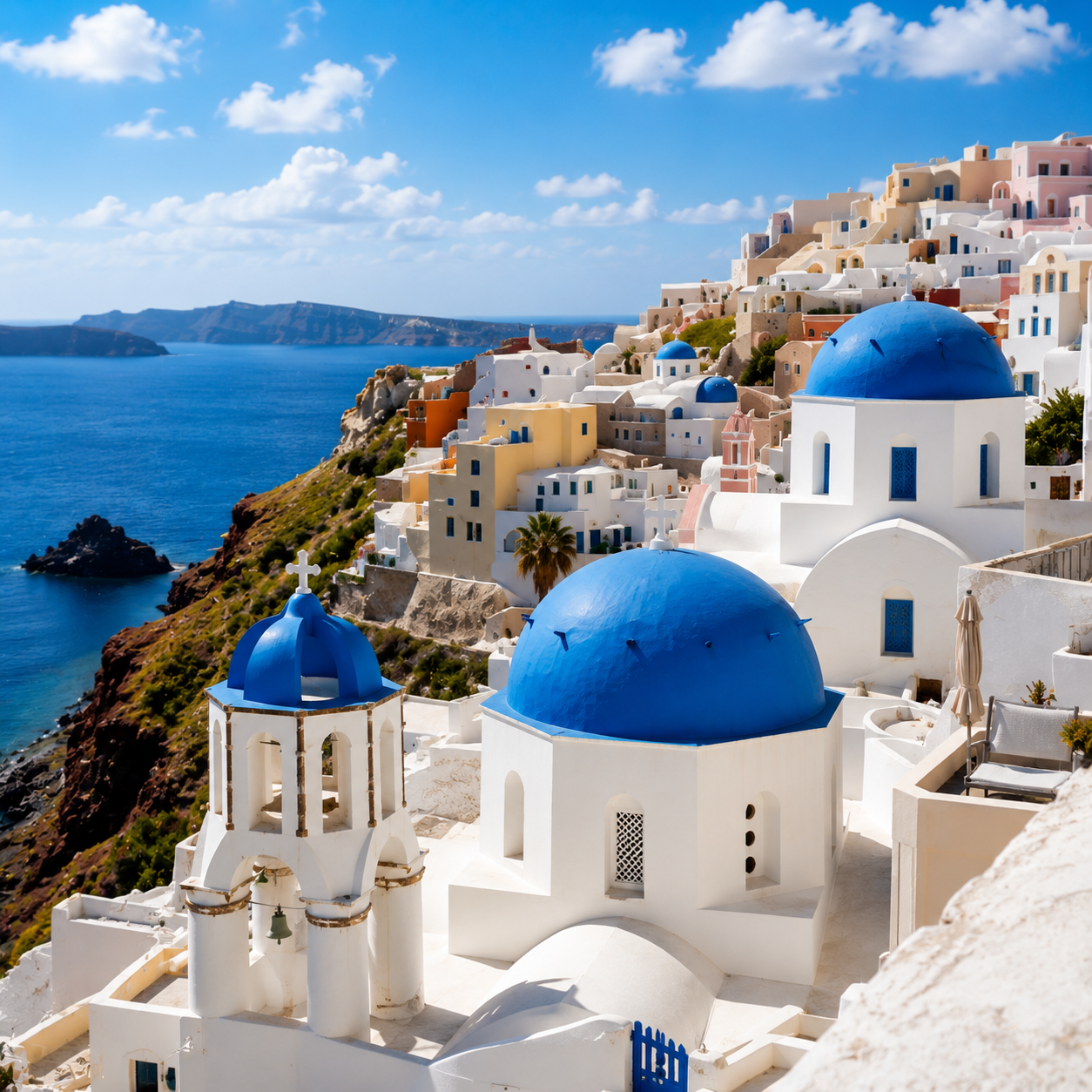 Santorini private sightseeing tour