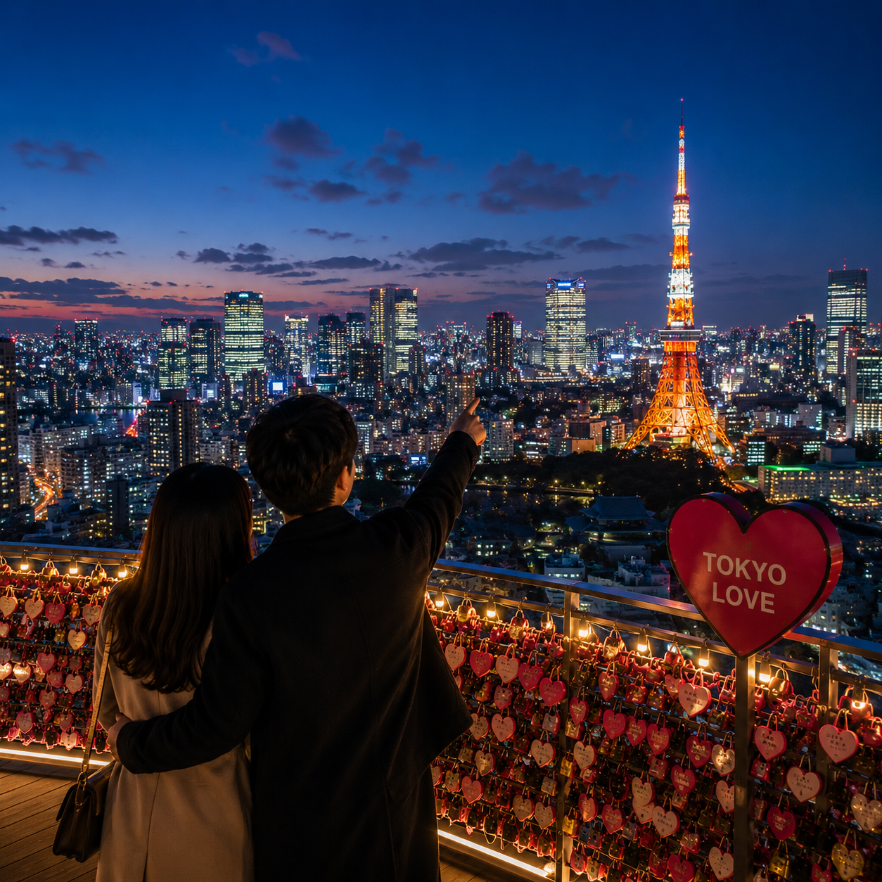 N Seoul Tower and Love Lock experience